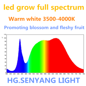 300W 500W Grow plant led light full spectrum led Bridgelux chip 3500-4000K use in Promoting blossom and fleshy fruit led lamp