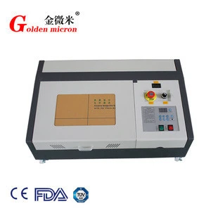 3020 40w rubber  stamp mini laser engraving machine