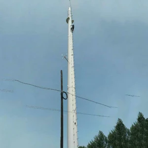 30m hot-dip galvanized self supporting 5km wifi gsm mobile phone satellite microwave radio antenna lattice tower