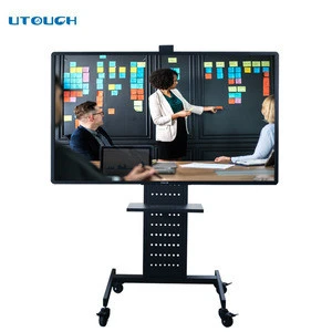 32-86 inch 2K/4K IR 10 points touch all in one pc touchscreen/education smart interactive board