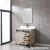 Import 36&quot; matt finish solid wood bathroom vanity with barn door design from China
