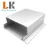 Import 38*150*155mm Wall Mounting Custom Extruded Aluminum Enclosure Box Aluminum Casing PCB Housing from China