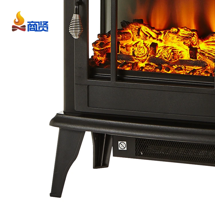 3d Electric Fireplace With Over-heating Protection