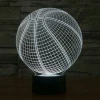 3D Illusion Led NightLight Amazing Basketball Table Lamp 7 Color Changeable USB Light with Touch Button Home Bedroom Product