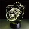 3D Lamp Camera Gift Acrylic Table Night light Furniture Decorative colorful 7 color change desk Accessories