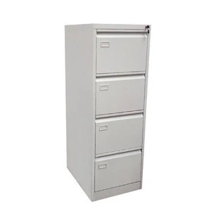 4 drawer metal white filing cabinet