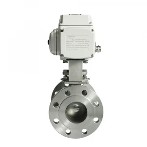 4 inch Motorized Ball Valve ON/OFF Type Stainless Steel 304 Two Ways