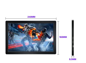 400g Weight 10.1 inch 2K IPS USB-C Portable LCD Monitor for Laptop