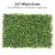 Import 40*60CM Hot Selling Artificial Plant Wall Wholesale Vertical Green Wall Panel Backdrop For Home Garden Ornaments Decor from China