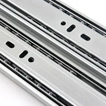 42mm Double Zinc Cold Rolled Steel Undermount Soft Close Kitchen Drawer Slides Heavy Duty