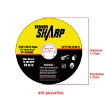 4.5 inch 115 cutting disc ultra-thin double mesh resin grinding wheel