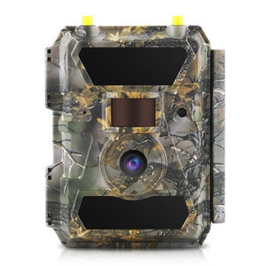 4G LTE SIM Card APP Outdoor Waterproof Night Vision Game Hunting Security Solar Camera