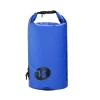 500D PVC Tarpaulin Foldable 15L Rolling Top Beach Floating Swimming Travel Outdoor Waterproof Bag Backpack Dry Sack