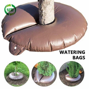 56L 15 Gallon Tree Watering Ring Bag Automatic Drip Catcher Gardening Tools Slow Release PVC Irrigation Drip Tree Water Bag