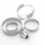 Import 6 inch Stainless Steel round cake mold 5 different sizes round shape pastry rings Round Cake ring from China