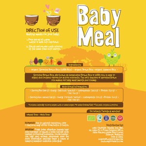 6+ months Brown Rice Baby Food