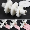 6-piece Food grade plastic lace roller cutter Baking tools
