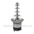 Import 6-Tier Industrial 110v / 220v Stainless Steel Chocolate Fondue Fountain Great for Birthday Wedding Christmas Halloween Party from China