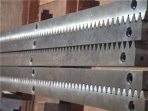 60# Stainless steel spur rack pinion gear design for sale