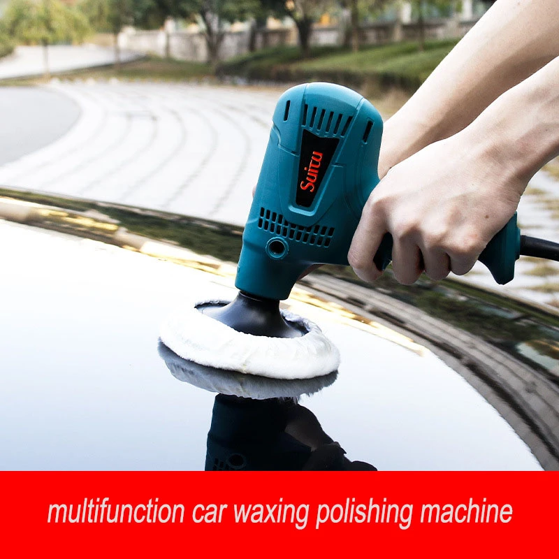 600W professional electric adjust speed six gears car waxing polishing polisher machine
