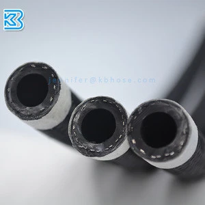 6AN 8AN 10AN Auto black Nylon Braided sliver SS braided transmission Fuel oil cooler Hose for automobiles and motorcycles