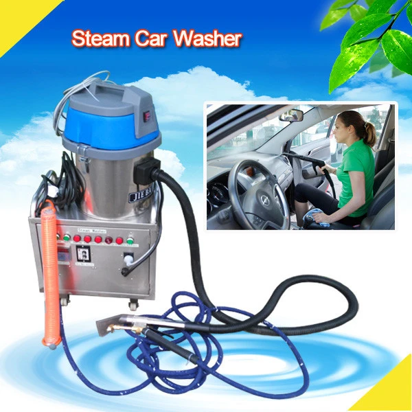 6KW 8 bar no boiler mobile car wash machine vaccum steam cleaner