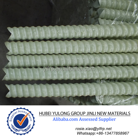 Buy 6mm, 8mm, 20mm Bending Glass Rod Fiberglass Rebar, Basalt Fiber ...