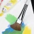 Import 6pc TANI Paint Brush Weasel Hair Acrylic Handle Drawing Coloring Super Water Absorption Paint Brushes Art Supplies from China