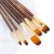 Import 6Pcs Nylon Watercolor Paint Brush Set Wooden Handle Brush Oil Painting Gouache Printing Brush for Amateurs, Artists Art Supplies from China