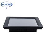 6TH Gen 10.4 inch Wall mount touch screen all-in-one computer with Core i3-6100u CPU dual lan mini pc