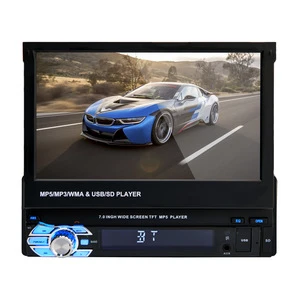 7 inch 2 Din Auto screen FM car radio mp5 player with rear view camera