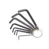 8 pcs hex key wrench set with key ring