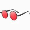 8478 retro shades 2020 new arrivals steam punk  sun glasses vintage steampunk  metal frame  sunglasses