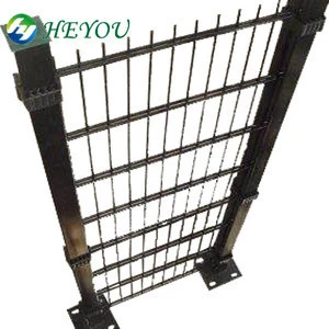 8/6/8 double wire fence mesh size:50*200mm galvanized then powder caoted in fencing trellis & gates