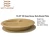 Import 9 Inch Disposable 100% Natural Biodegradable Raw Materials Paper Plate Disposable Dishes Plate from China