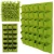 Import 9/18/25/36/56/81/100 Pockets Wall Hanging Planting Green Plant Grow Planter Pot Vertical Garden Grow Bag from China