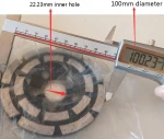 Abrasive Tools Long life Metal Bond Diamond Cup Grinding Wheels For Grinding Ceramic Stone Glass