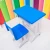 Import ABS plastic combo school student reading table desk and chair for children from China