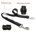 Adjustable Heavy Duty & Elastic & Durable Car Pet Dog Safety Seat Belt