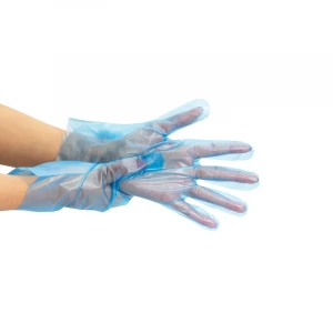 Advantageous price single-use household CPE cleaning gloves