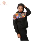 African wax print hooded Hoodies cute women fitness for movement