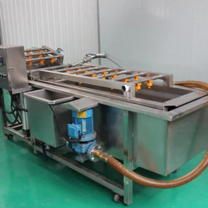 Air bubble Food processing factory equipment vegetable cleaning machine fruit washer
