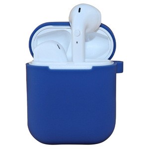 Airpods TWS Wireless Earphone Blue tooth AirPods Case Protective Cover Ear Buds Airpods Silicone Cases Cover