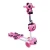 Import  china factory hot selling cheap price foot kick 3 PU wheel kike kids scooter for child from China