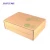 Import  manufacturer wholesale brown kraft paper shoe box folding flat pack shoe boxes from China