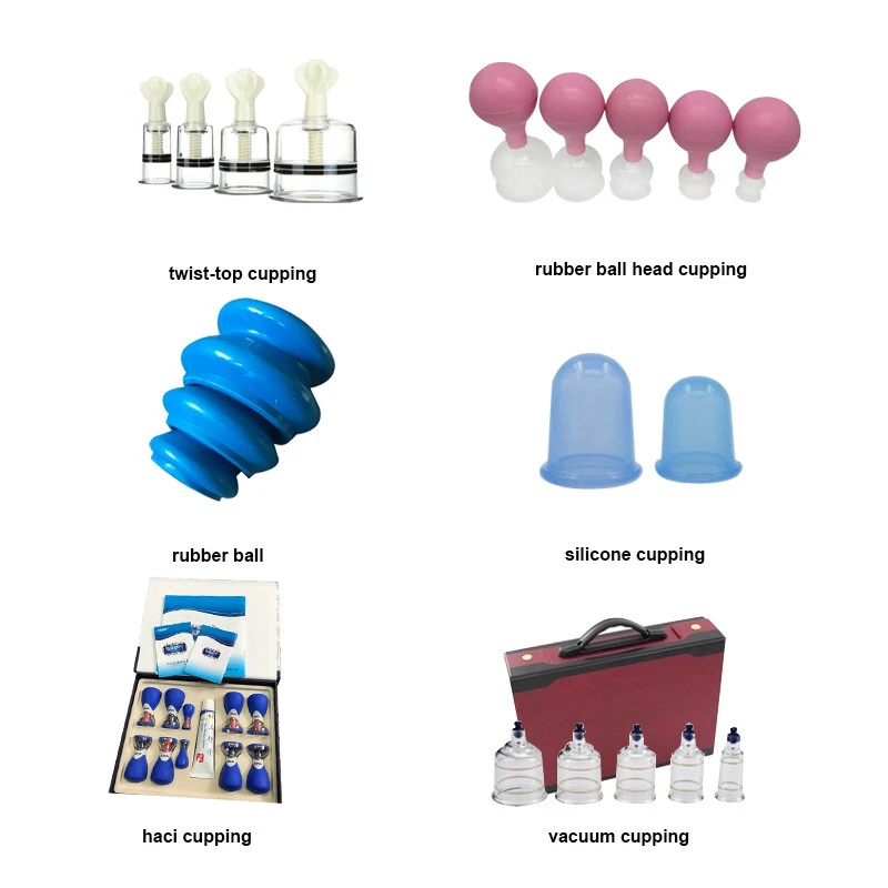 All Kinds of Vacuum Cupping Full Body Massager Equipments of Traditional Chinese Medicine Massage