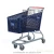Import All new material 180L supermarket plastic shopping trolley basket from China
