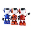 Alloy wireless creative interactive robot toy. with light music smart toy robot for fun