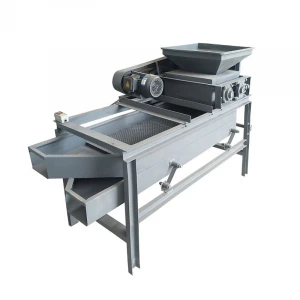 Almond Nuts Pecan Cracker Cracking And Separating Nut Cracking Machines For Ground Nuts