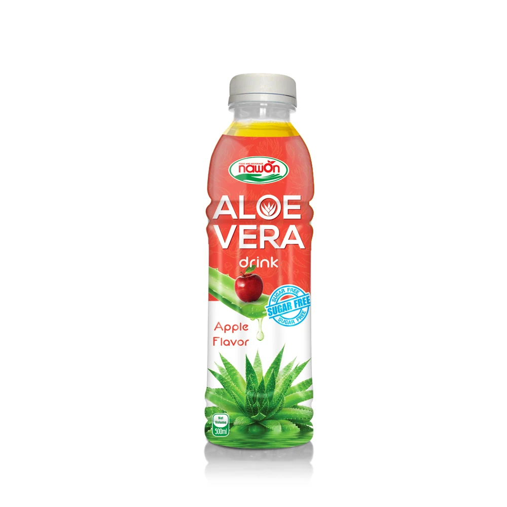 Aloe Vera Passion Fruit Flavor Sugar Free Drink in 500ml PET Bottle Passion